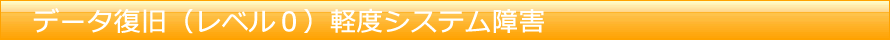 データ復旧 レベル0